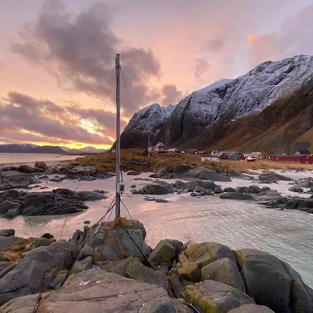 Lofoten_beach_eggum Feriehus Eggum